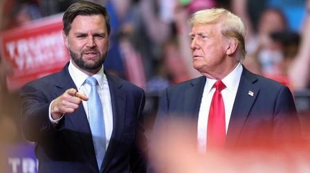 Video thumbnail: Washington Week with The Atlantic Why Trump is still struggling to find a strategy countering Harris